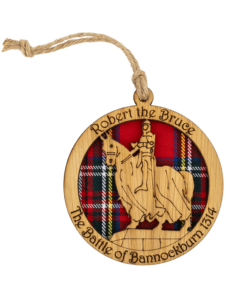 Robert The Bruce Round Hanging Decoration