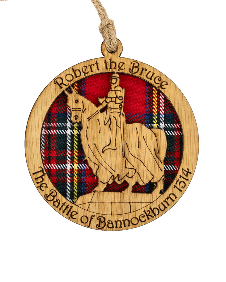 Robert The Bruce Round Hanging Decoration