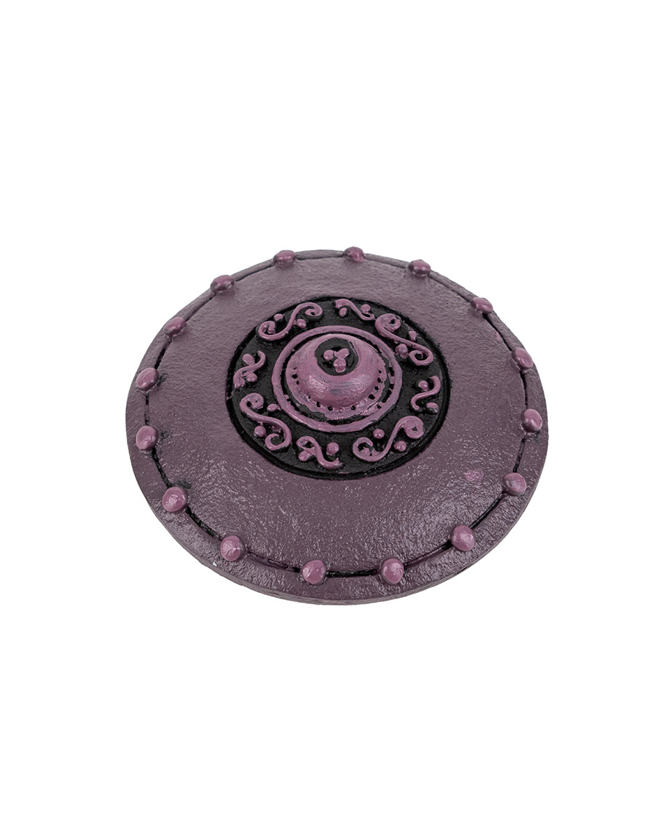 Warrior Purple Brooch by Calzeat and Co