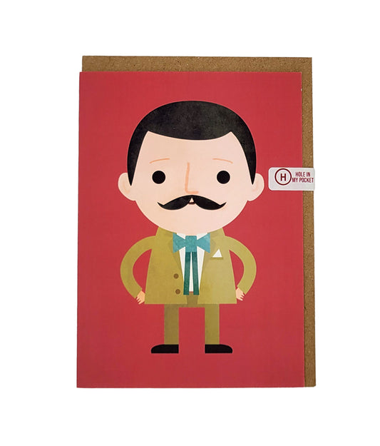 Charles Rennie Mackintosh Greetings Card