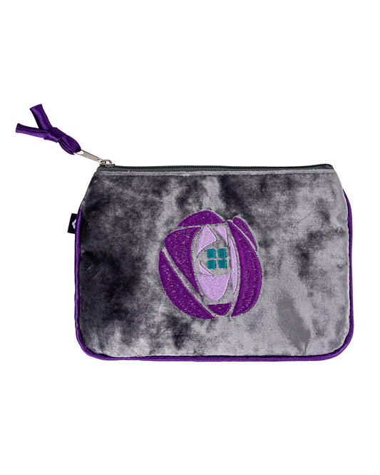 Mackintosh Purple Rose Velvet Purse