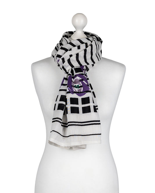 Mackintosh Purple Rose Scarf - Earth Squared