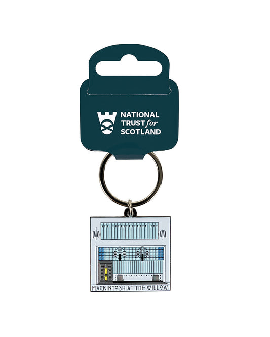 Mackintosh at the Willow Exterior Keyring