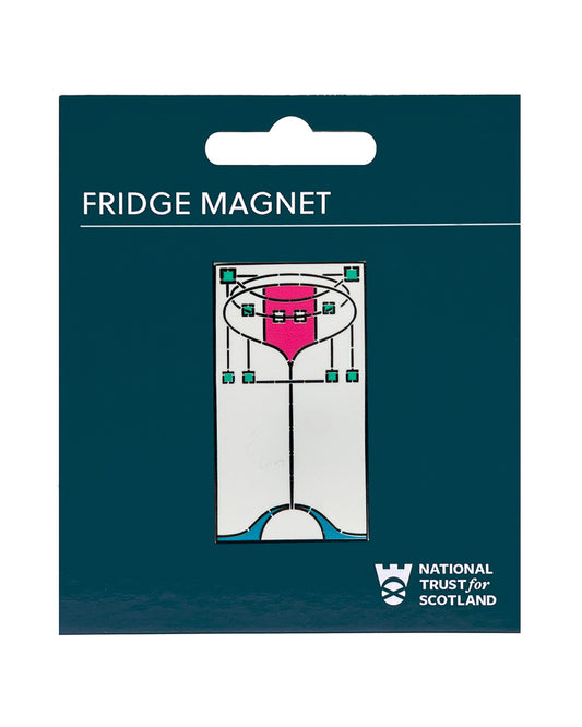 Mackintosh at the Willow Curtains Fridge Magnet