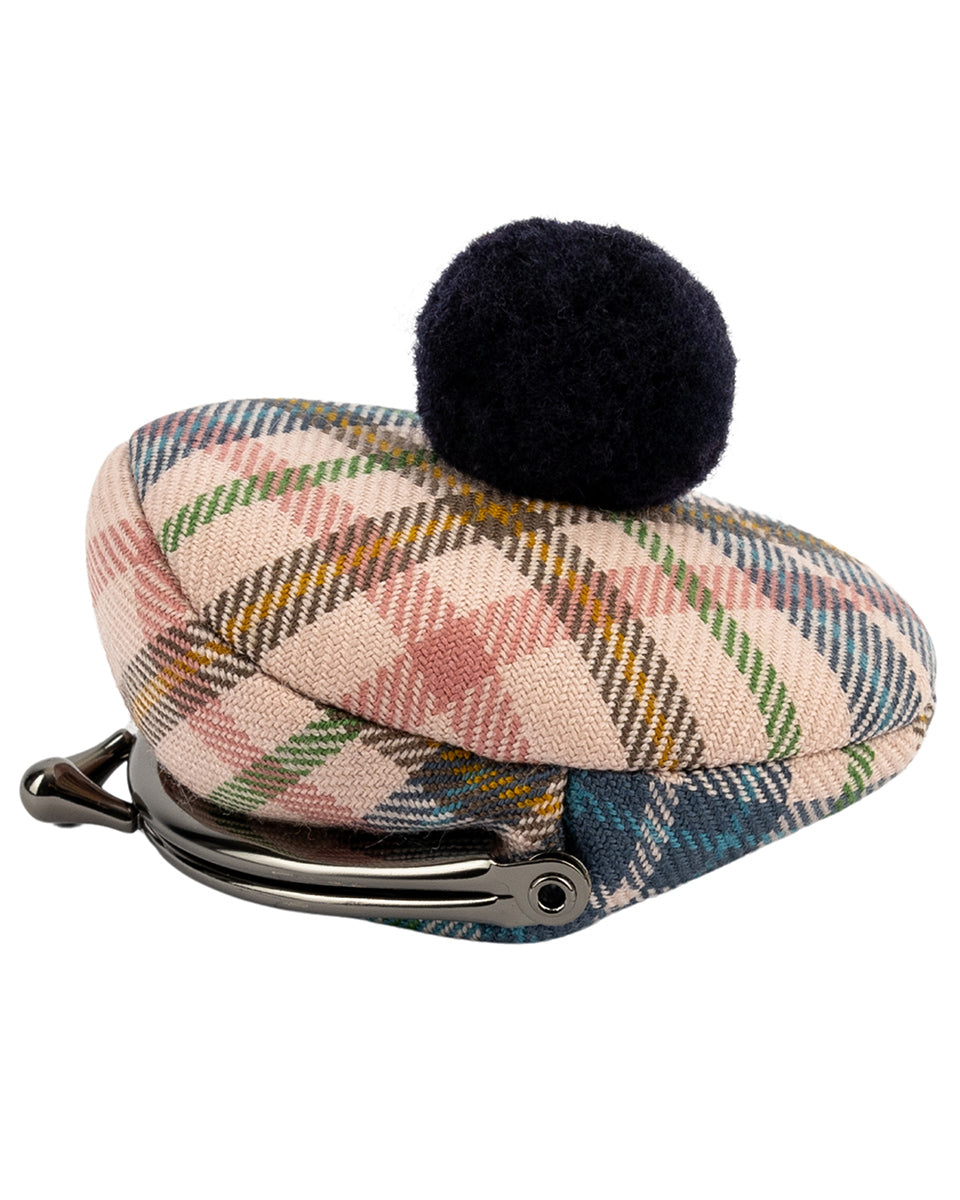 Pink Castle Tartan Lambswool Purse