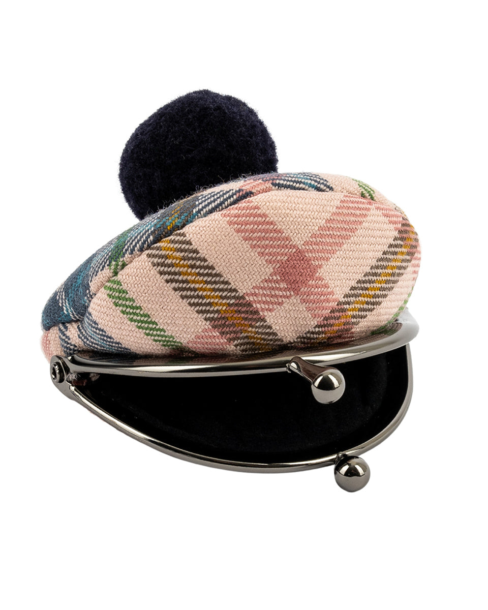 Pink Castle Tartan Lambswool Purse