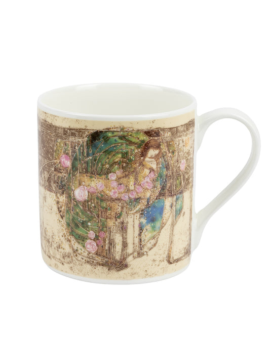 Sleeping Princess Mug inspired from Margaret Macdonald Mackintosh