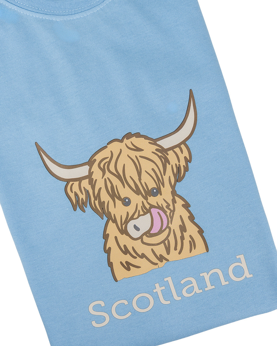 Kids Highland Cow T-Shirt