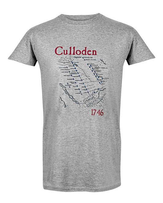 Culloden Grey 1746 T-shirt