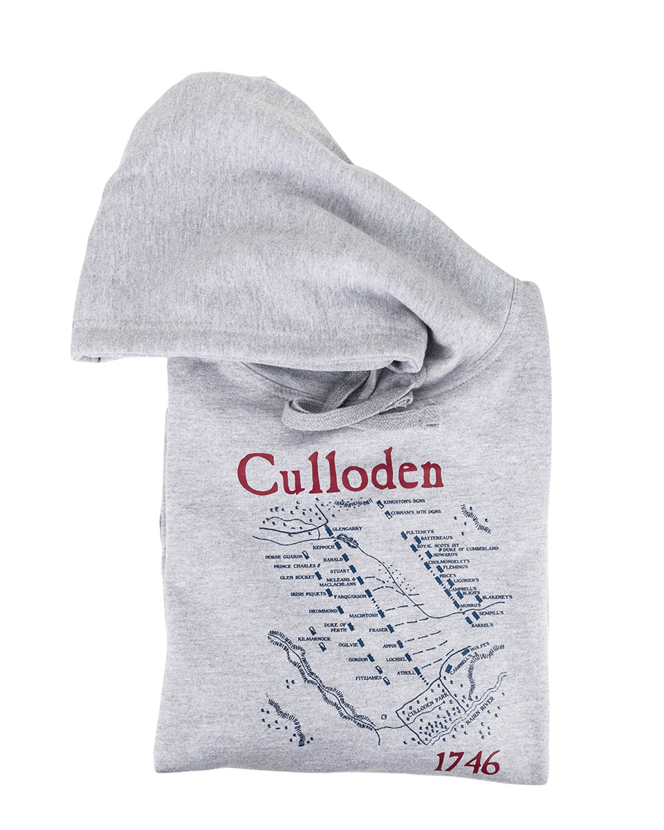 Culloden Grey 1746 Hoodie
