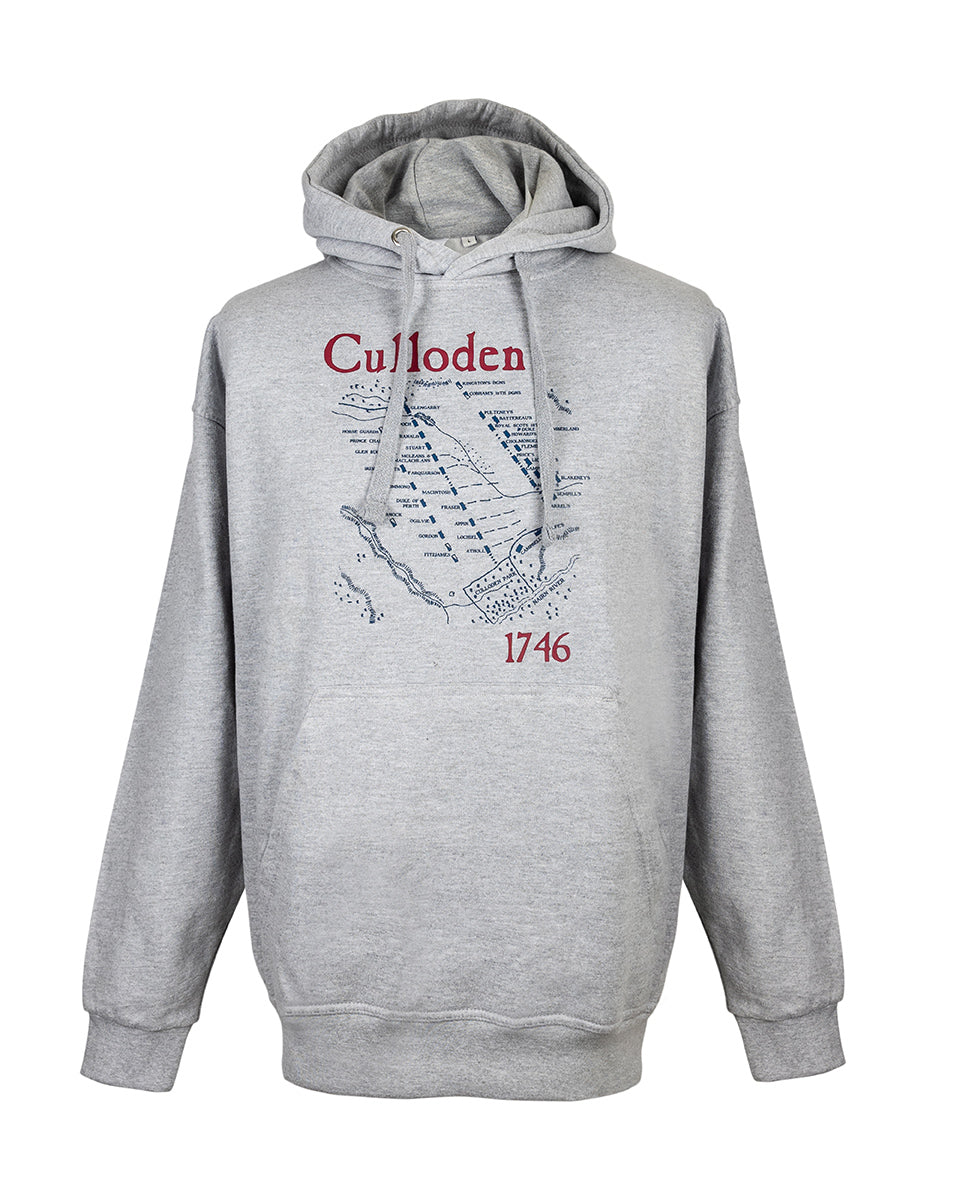 Culloden Grey 1746 Hoodie
