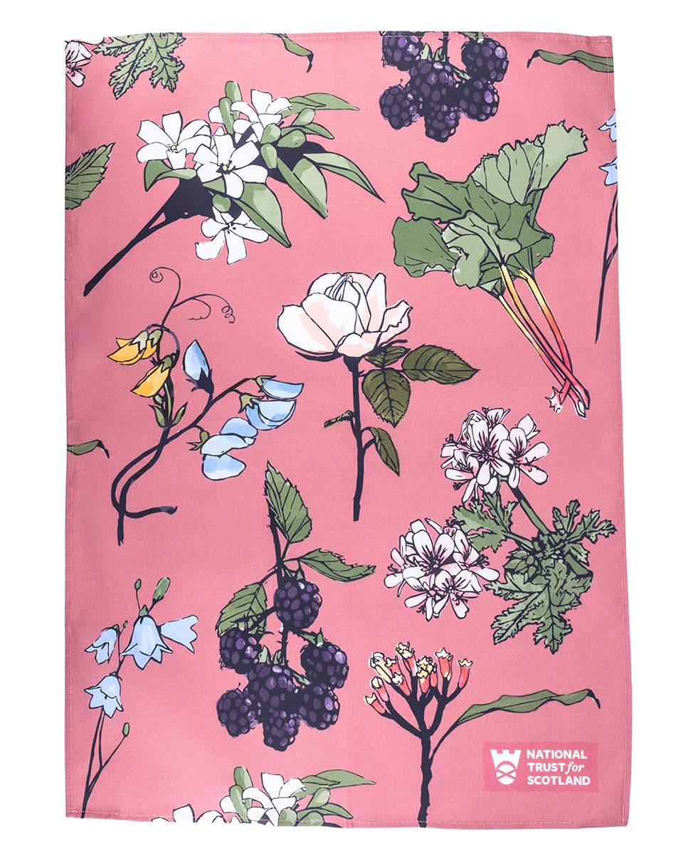 Raithean Summer Design Tea Towel