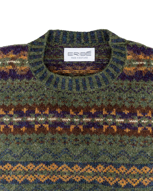 Brodie Sweater in Woodland by Eribe Knitwear