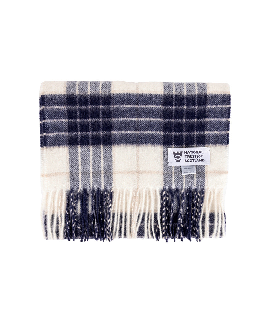 小物 JOHNSTONS CASHMERE MUFFLER KNOCKMORE Knockmore Tartan Cashmere Scarf – National Trust for Scotland