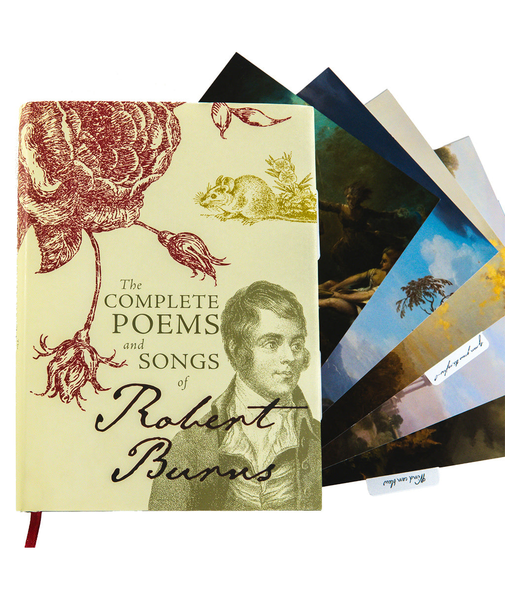 Caledonian Heritage Weather Art Clock - Robert Burns Edition