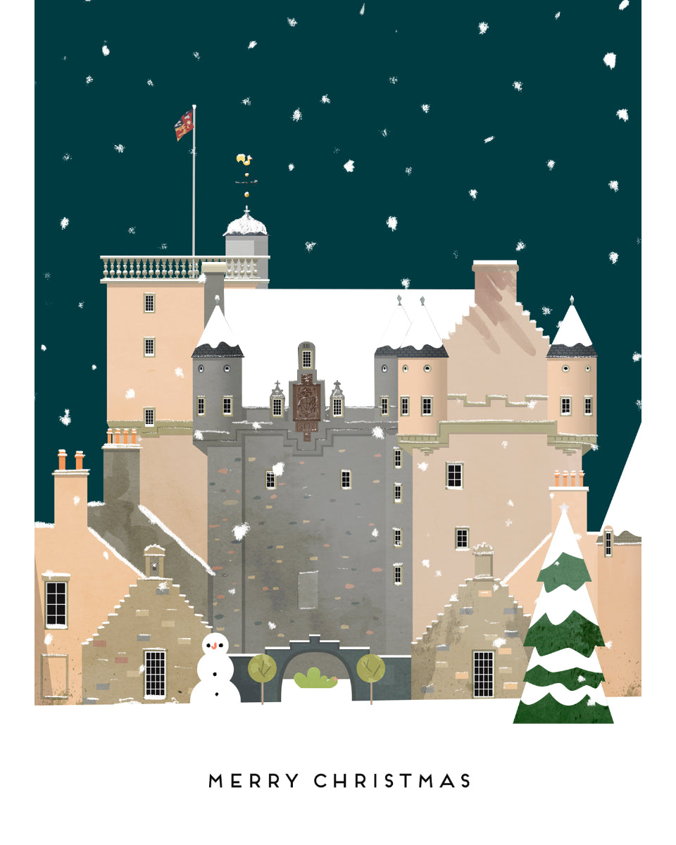 Christmas Cards Inspired by Castle Fraser