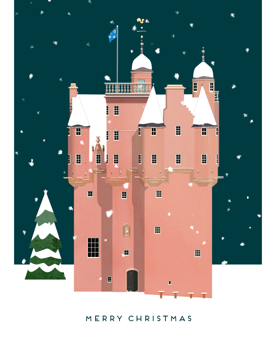 Christmas Cards Inspired by Craigievar Castle