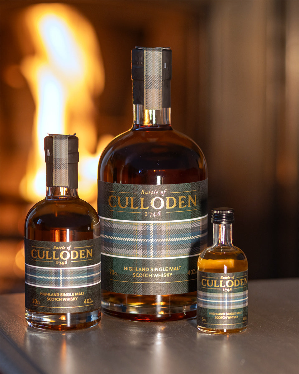 Culloden Highland Single Malt Scotch Whisky - 5CL, 20CL & 70CL