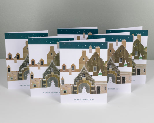 Christmas Cards Inspired by Drum Castle