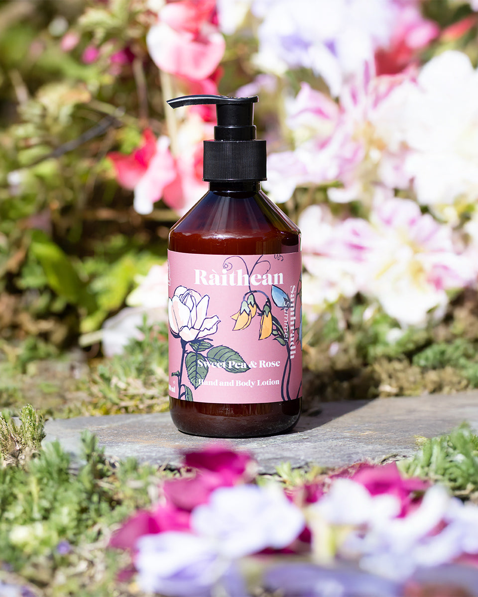 Ràithean Summer Handmade Soap - Sweet Pea & Rose