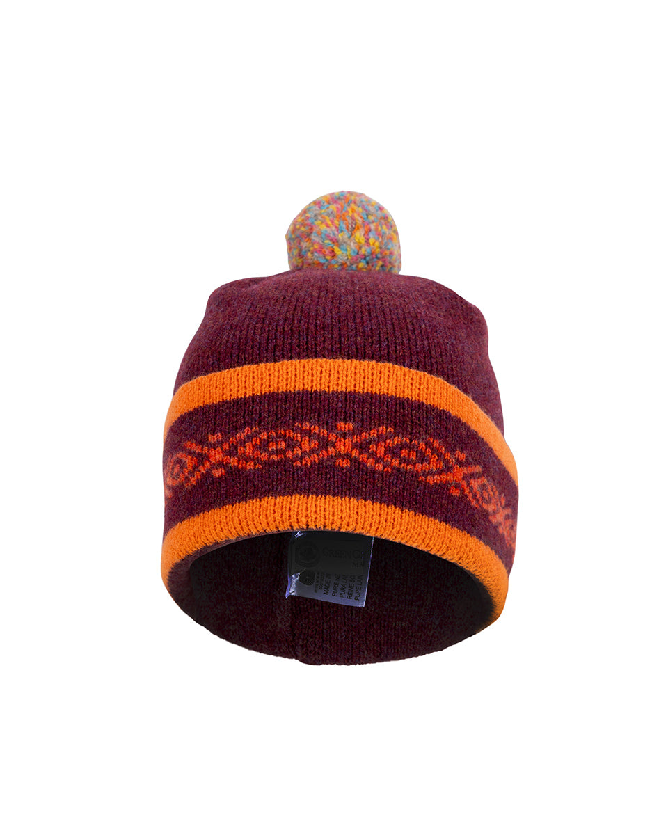 Taransay Halo Marino Lambswool Bobble Hat