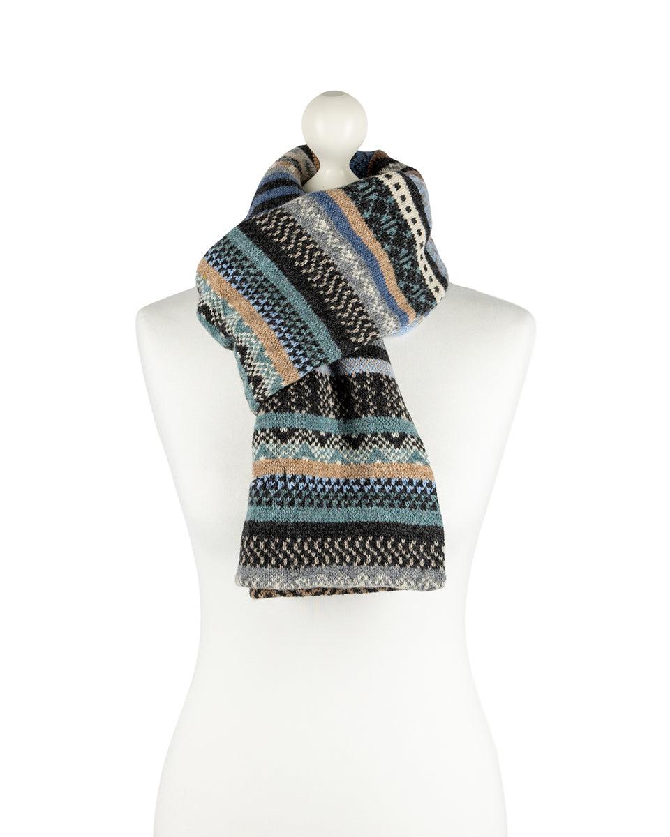 Taransay Umbra Marino Lambswool Scarf