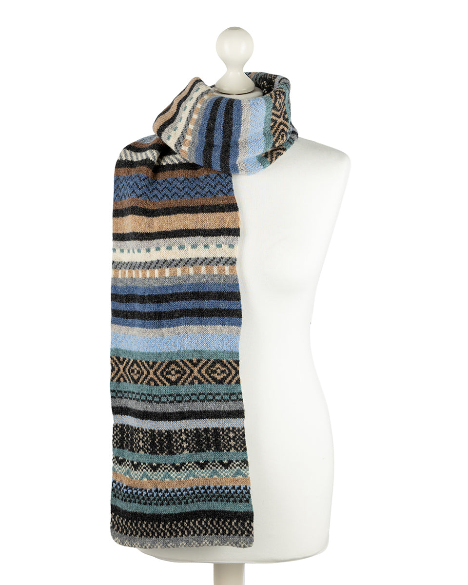 Taransay Umbra Marino Lambswool Scarf