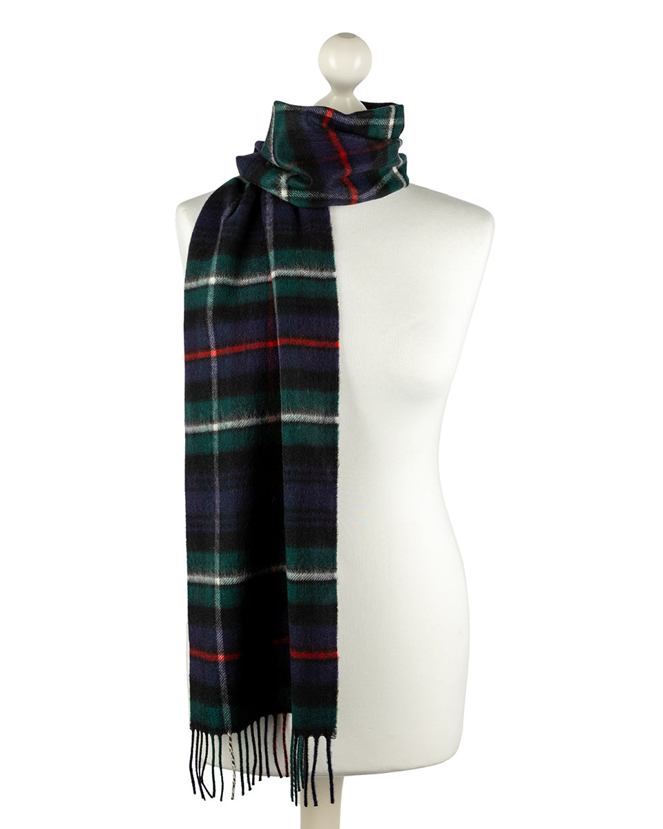 Johnstons of Elgin Mackenzie Tartan Cashmere Scarf