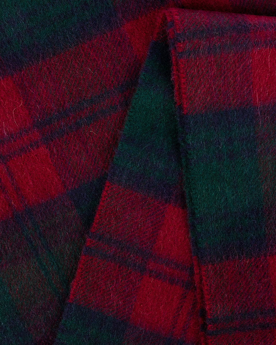 Johnstons of Elgin Lindsay Tartan Cashmere Scarf