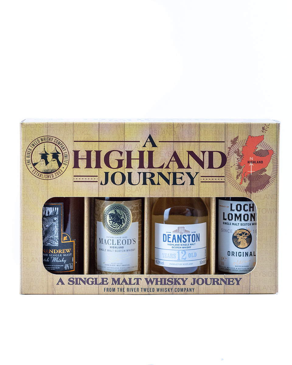 Whisky Highland Journey Gift Box