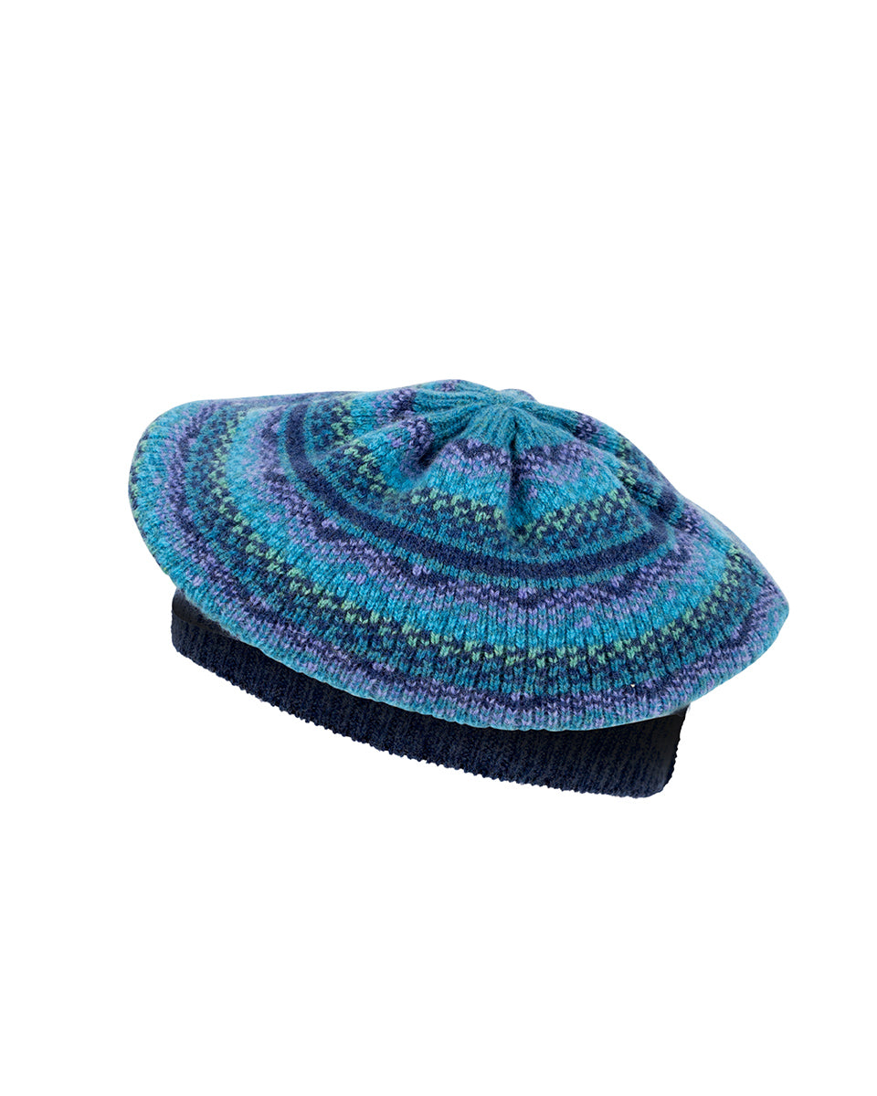 Taransay Vapour Marino Lambswool Beret