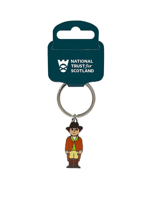 Wee Robert 'Rabbie' Burns Keyring