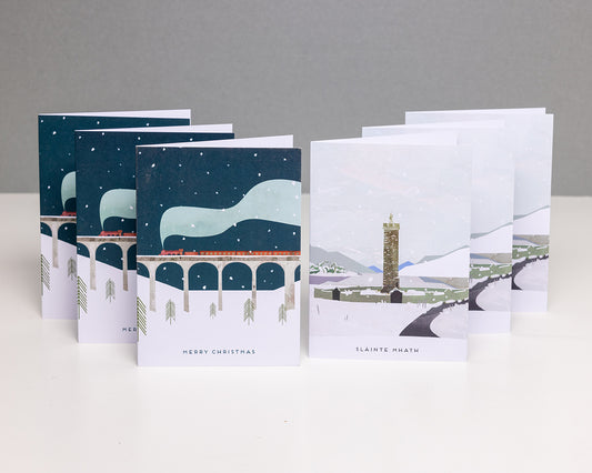 Christmas Cards Inspired by Glenfinnan