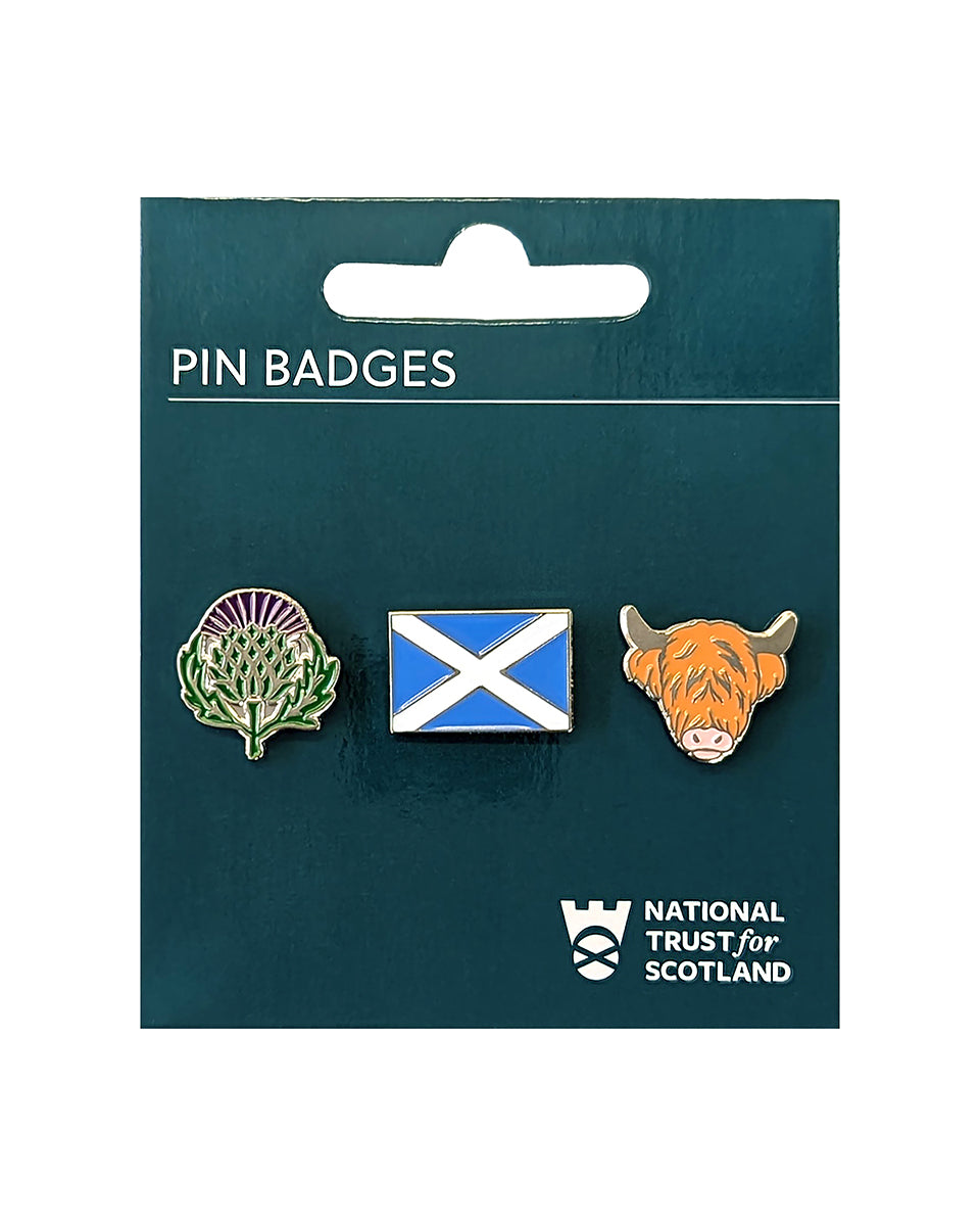 Scotland Pin Badge Set