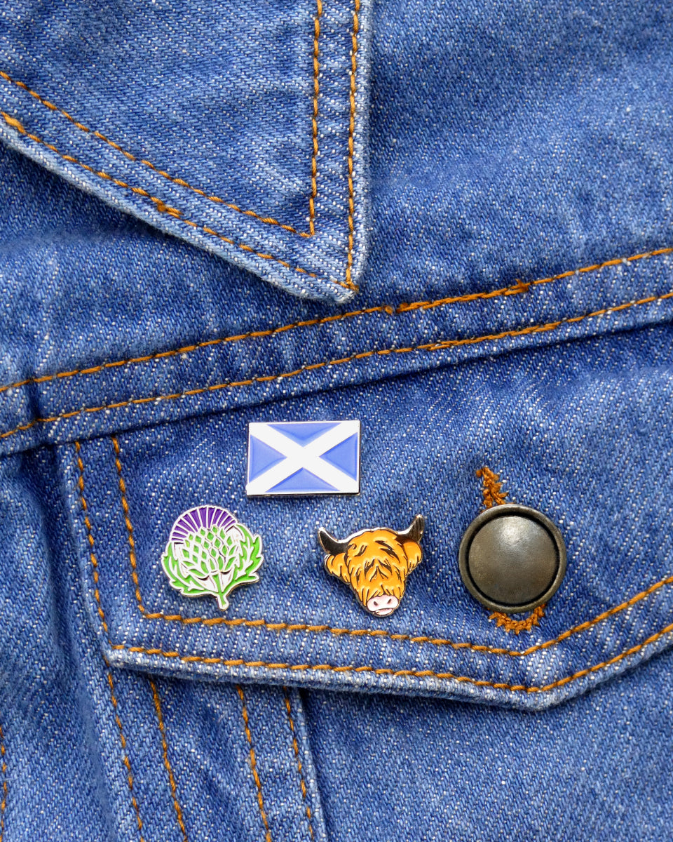 Scotland Pin Badge Set