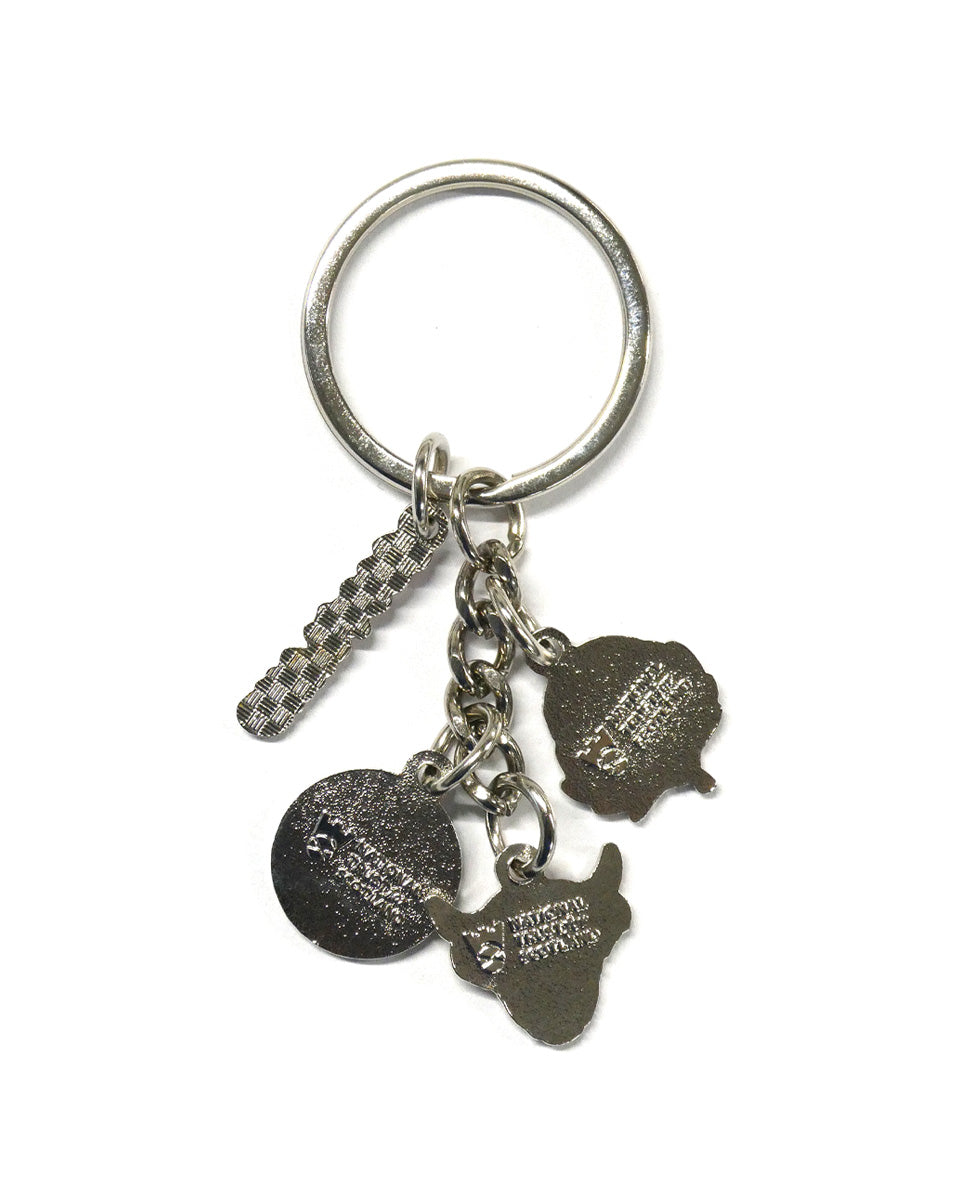 Scotland Charms Keyring