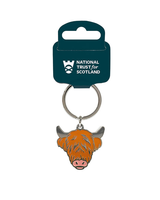 Highland Cow Keyring