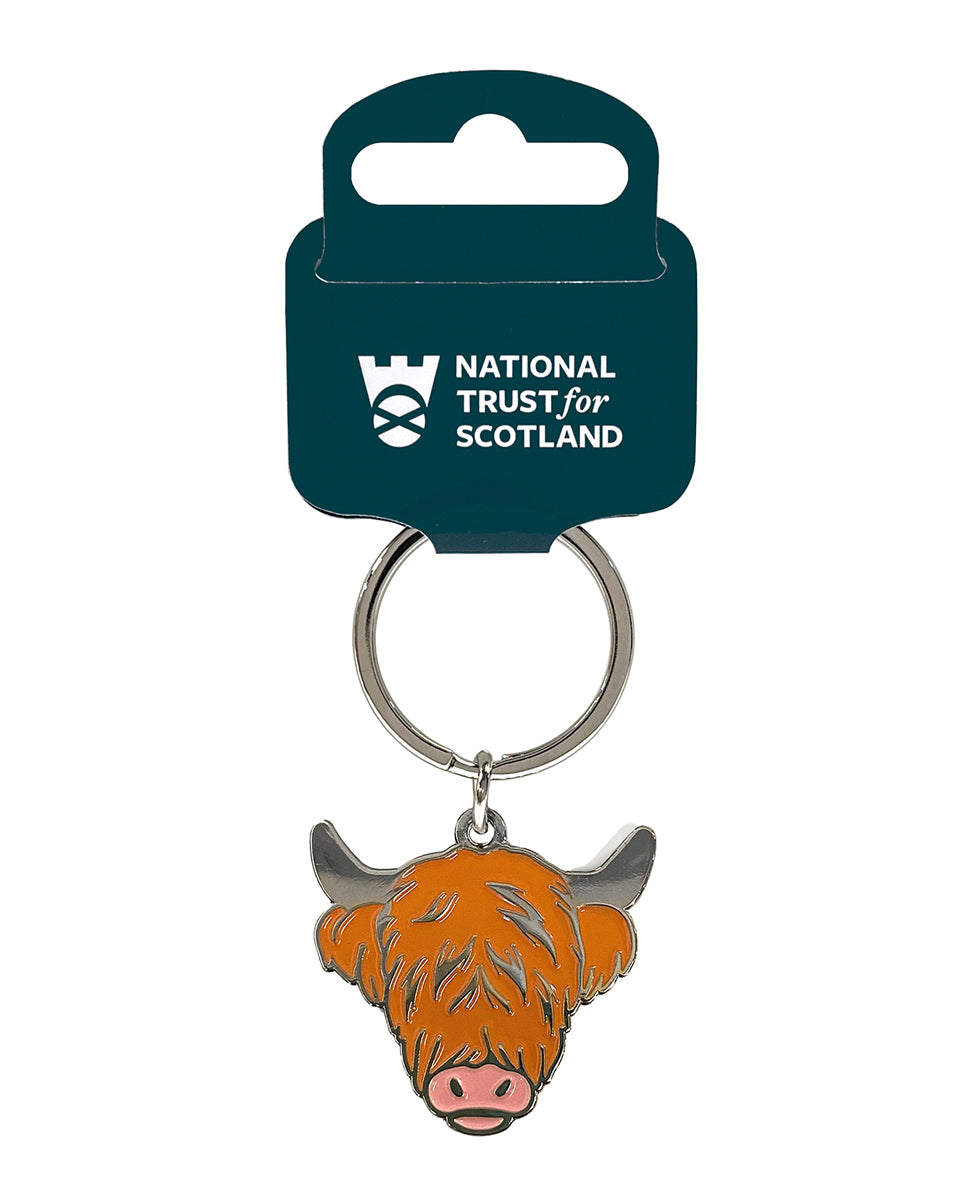 Highland Cow Keyring