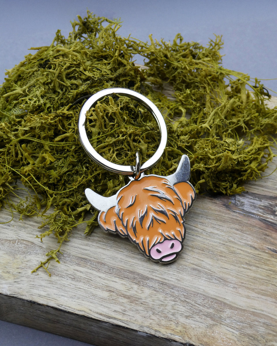 Highland Cow Keyring – National Trust for Scotland