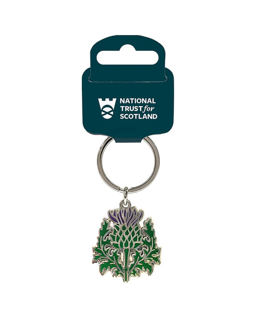Scotland Thistle Keyring