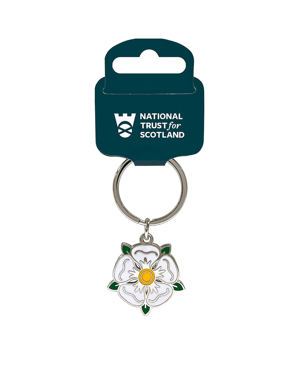 Jacobite Rose Keyring