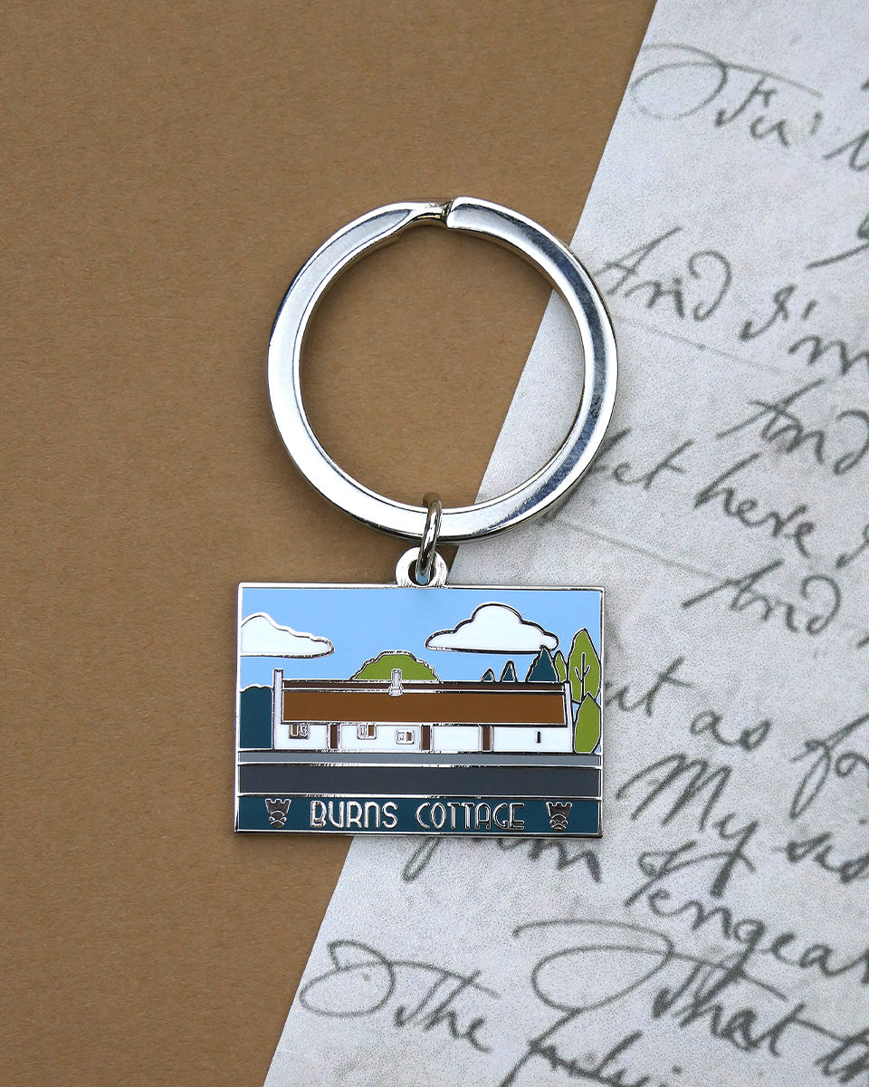 Robert Burns Cottage Keyring