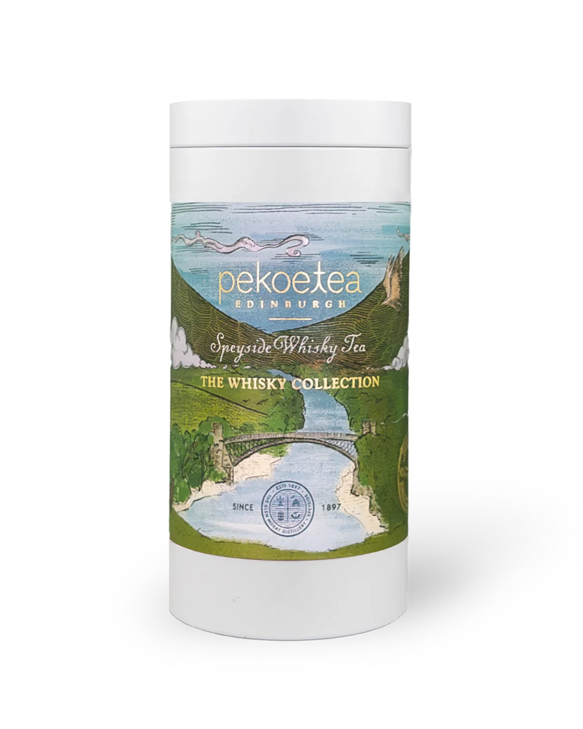 PekoeTea Speyside Whisky Tea 50g Caddy - National Trust for Scotland