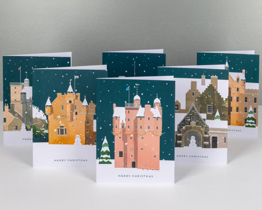 Christmas Cards Inspired by Our Aberdeenshire Properties