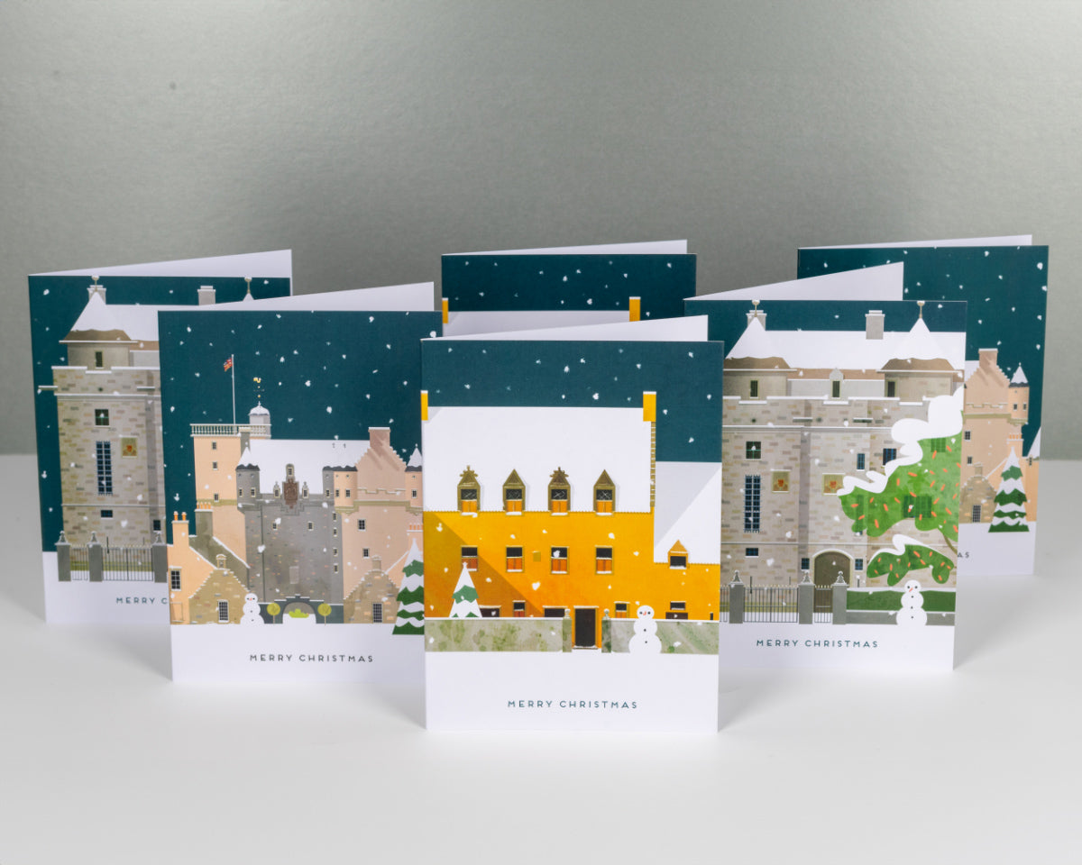 Christmas Cards Inspired by Scottish Filming Locations