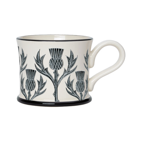 Thistle Mug by Moorland Pottery