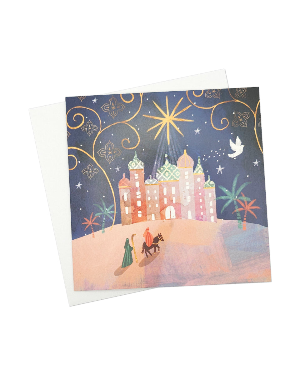 O Little Town Christmas Cards Pack of 8