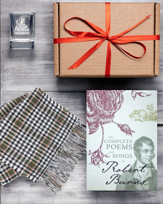 Robert Burns Collection Gift Box with Scarf