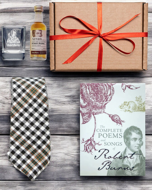 Robert Burns Gift Box with Tie