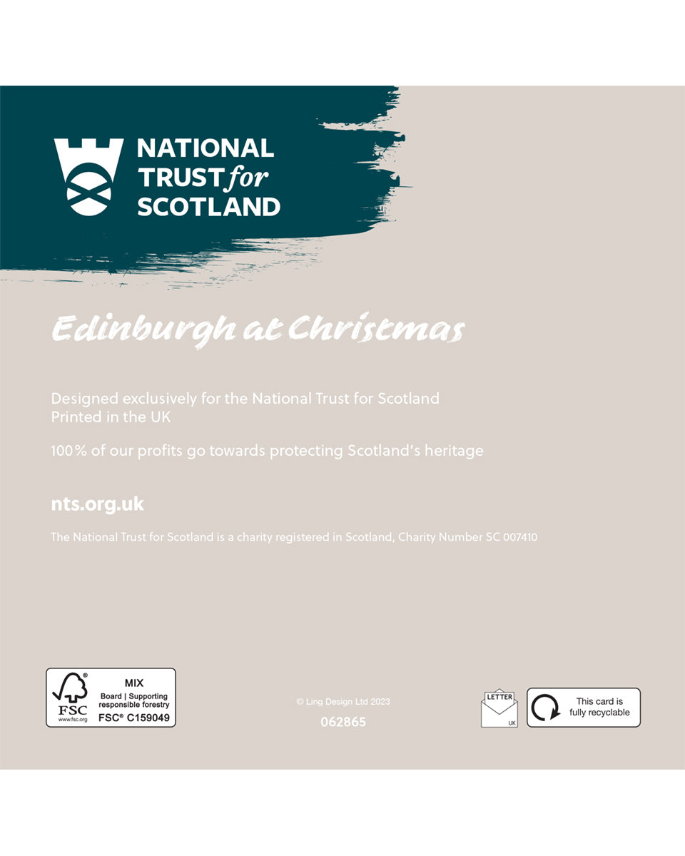 Edinburgh Christmas Cards Pack of 8